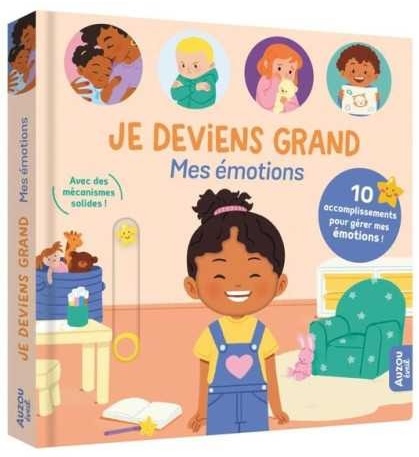 Livre animé Je deviens grand mes émotions - Auzou